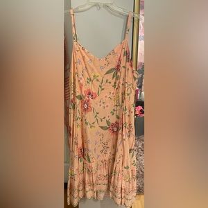 Floral, spaghetti strap sundress